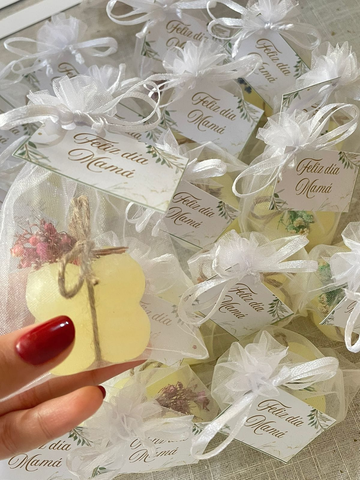 Velitas Mini bubbles — Cera de parafina — detalle 2