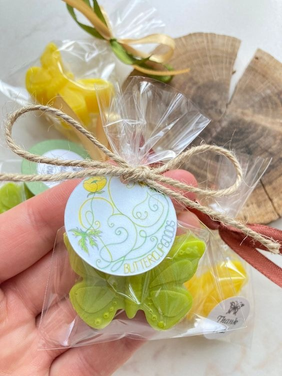 Velita Maripositas — Cera de parafina — detalle 3