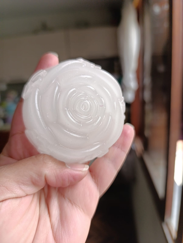 Velitas en forma de rosas — Cera de parafina — detalle 3