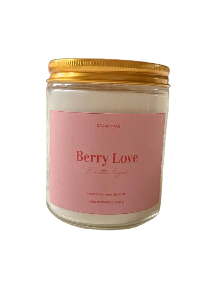 Vela Berry Love 200 g