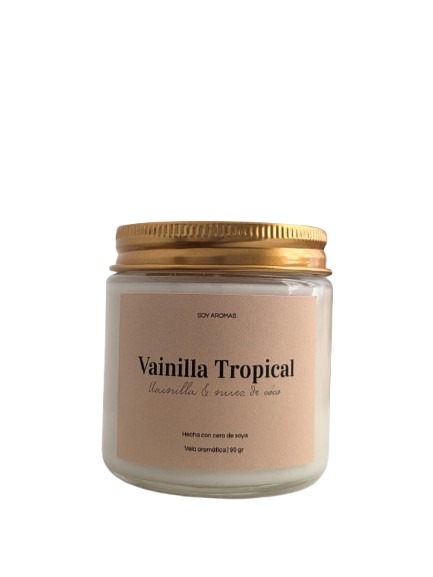 Vela Vainilla Tropical